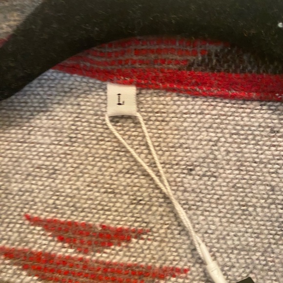 SAUKOLE Vintage Women Aztec Print Button Down Jacket - Picture 3 of 6